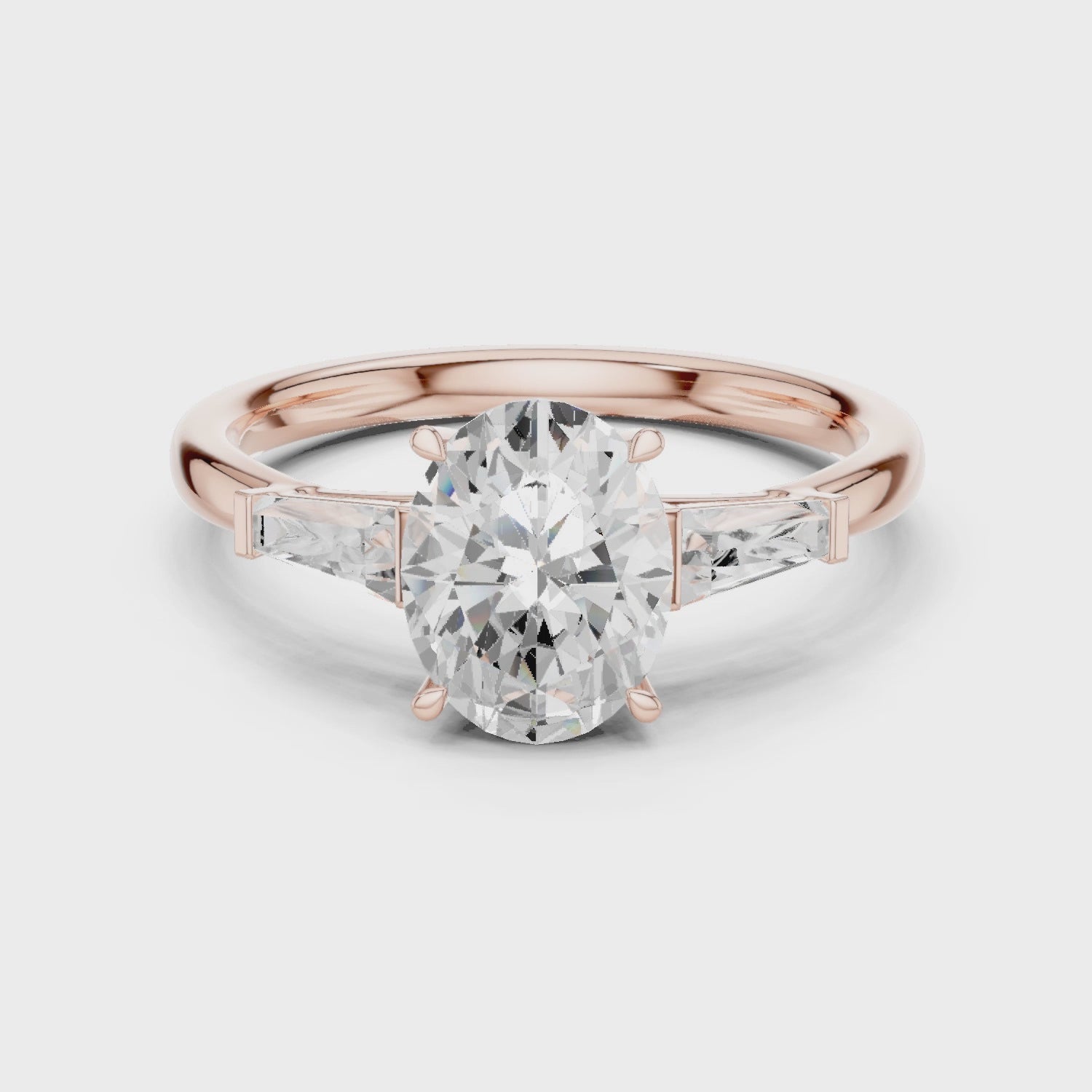 Constantia Timeless Oval Diamond Ring