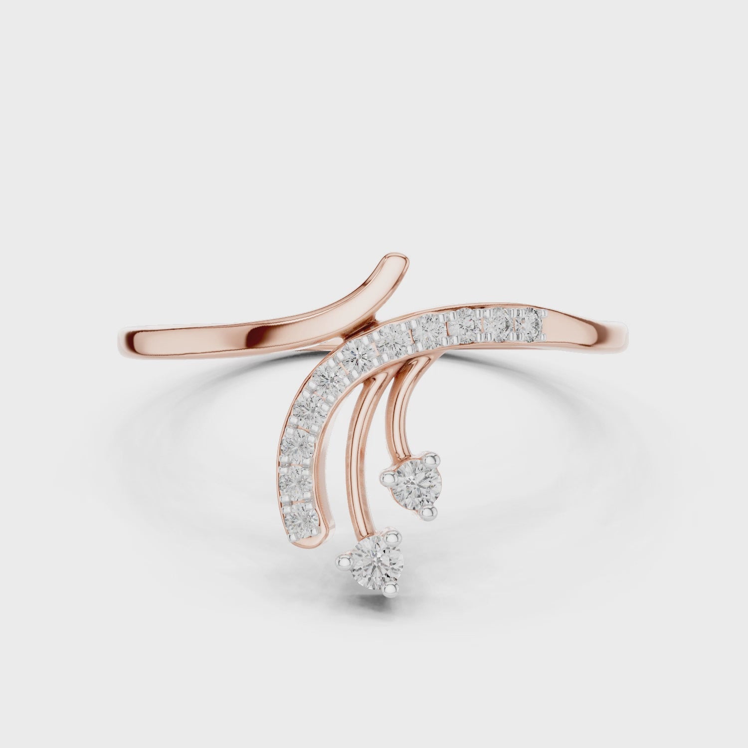 Celestial Curve Lab-Grown Diamond Ring