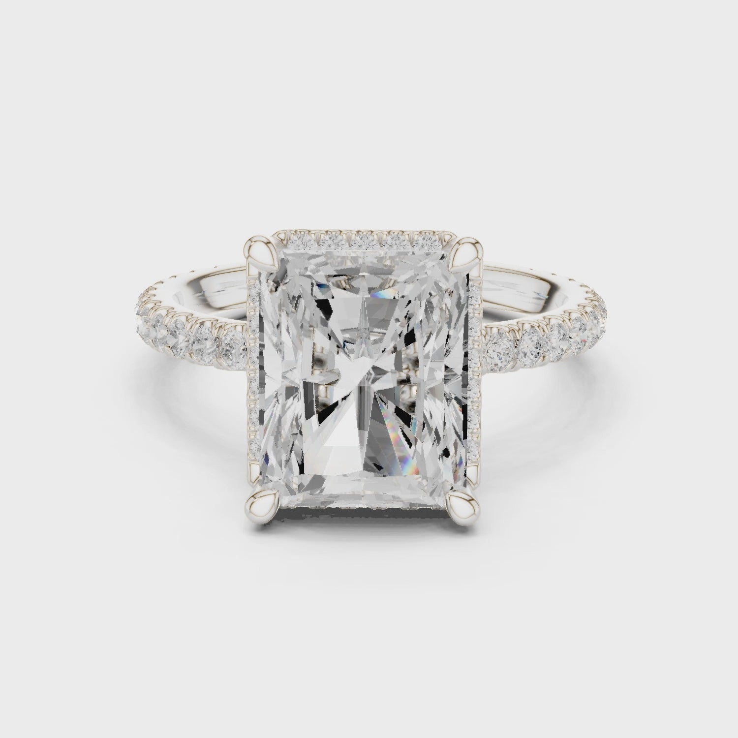 Blake Luminara Radiant Diamond Ring
