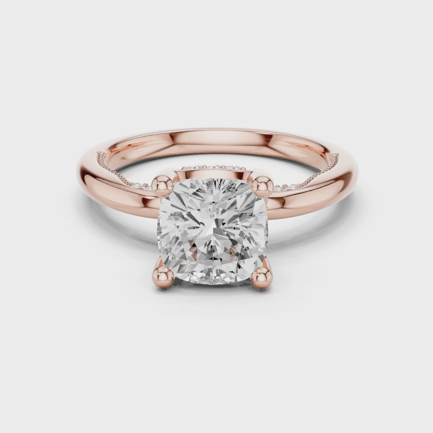 Cole Celestia Cushion Diamond Ring