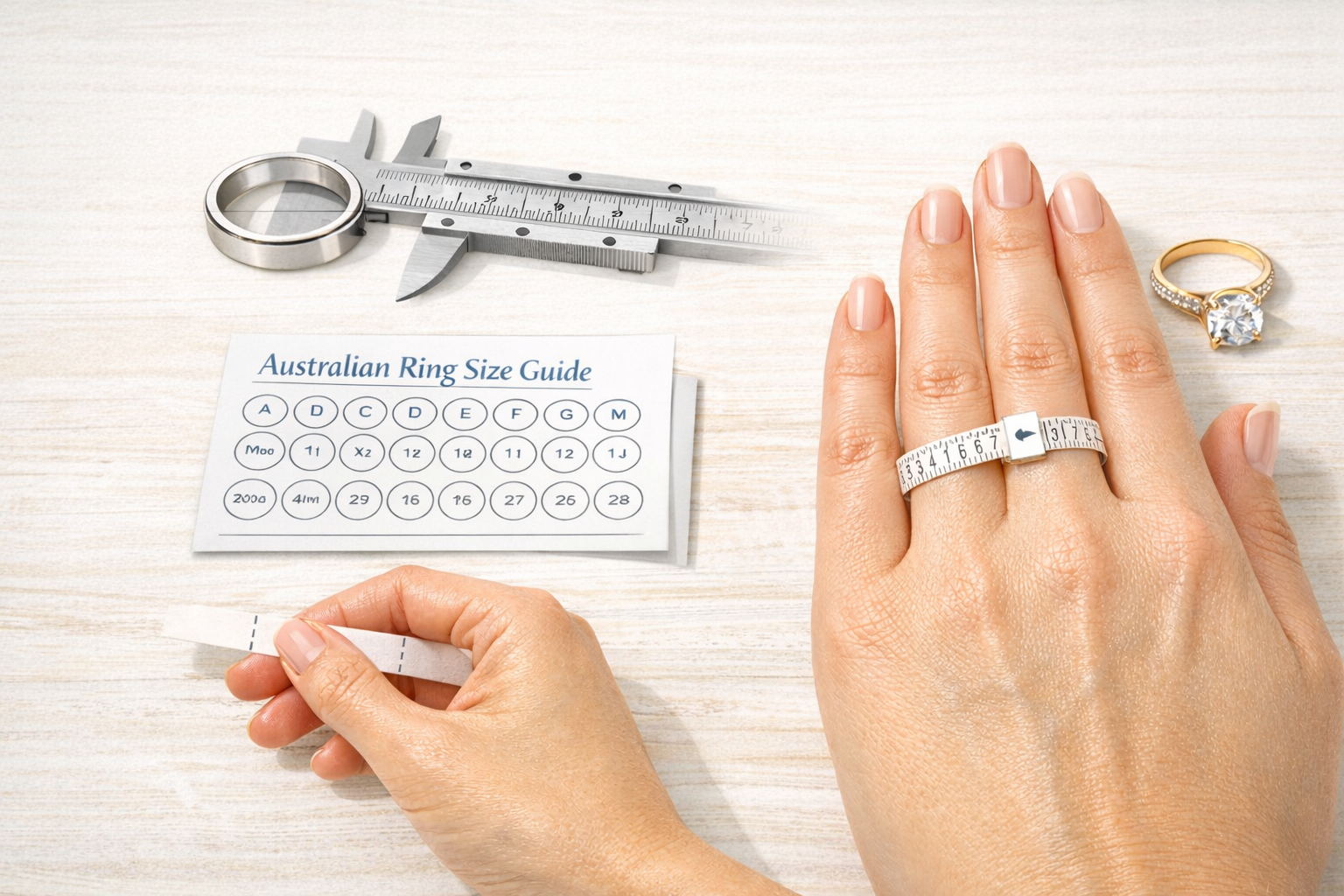 Ring Size Guide –Ring Size Guide Australia | Ring Size Chart ...